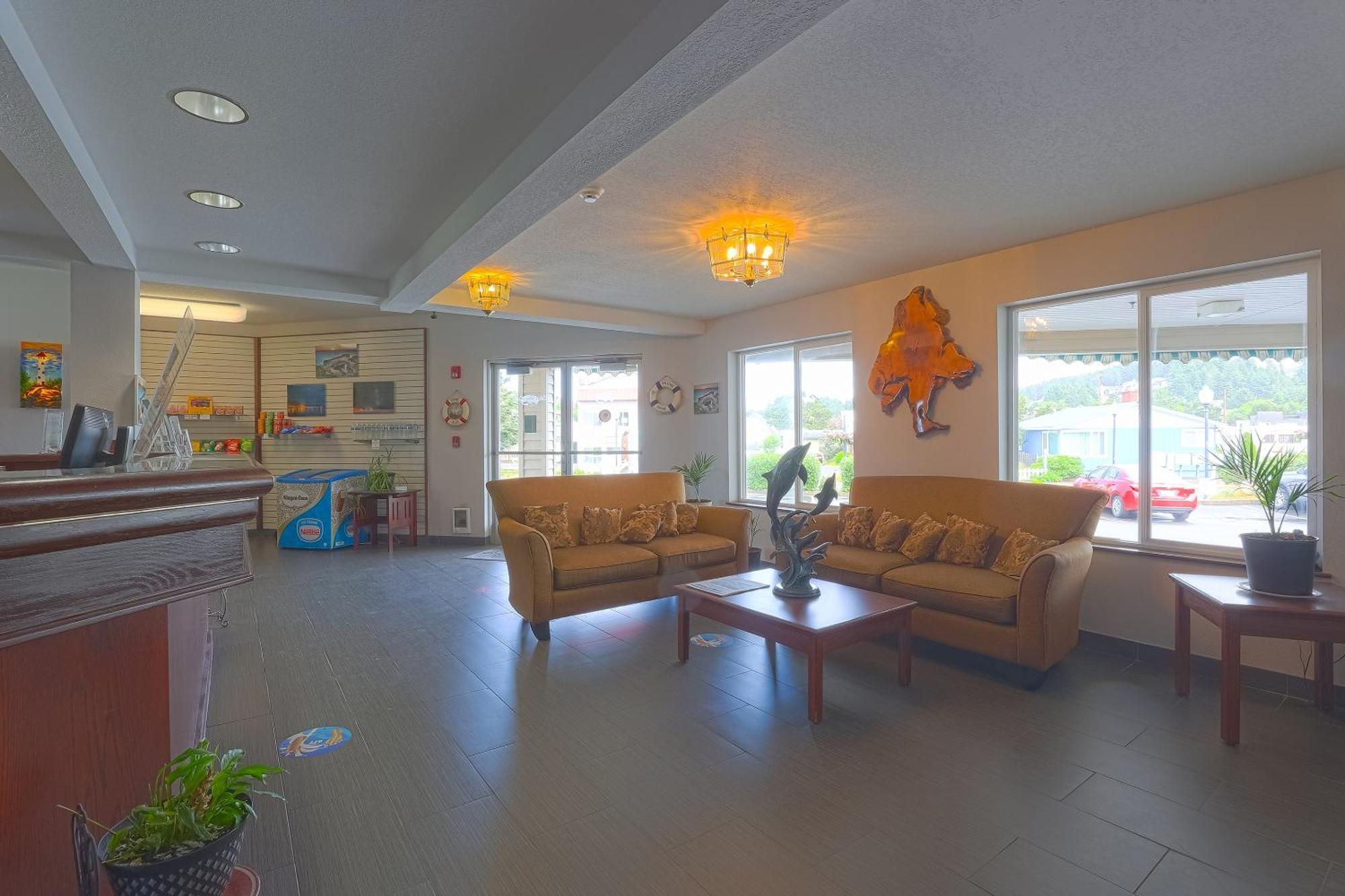 Siletz Bay Beachfront Hotel By Oyo Lincoln City Esterno foto