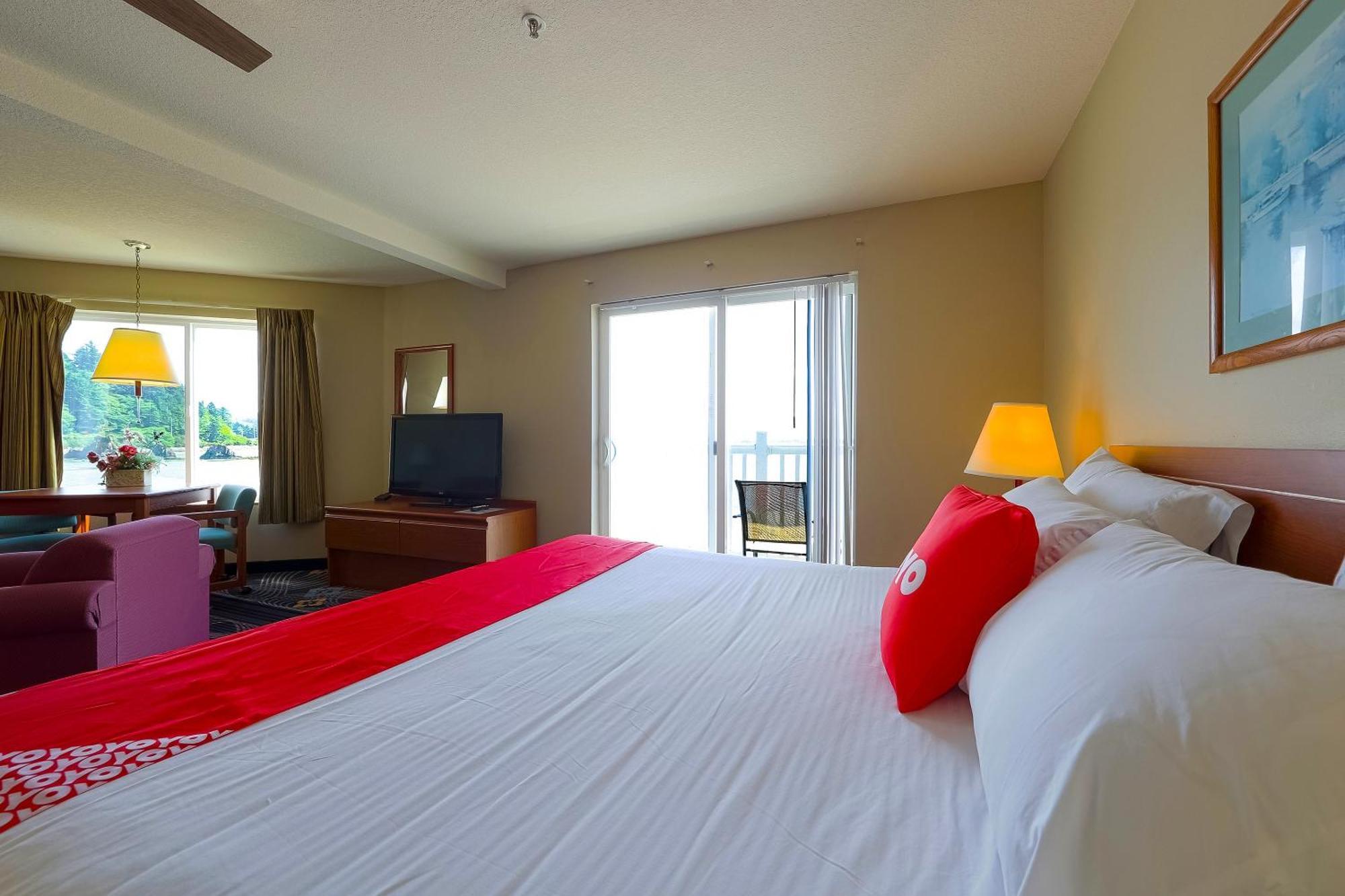 Siletz Bay Beachfront Hotel By Oyo Lincoln City Esterno foto