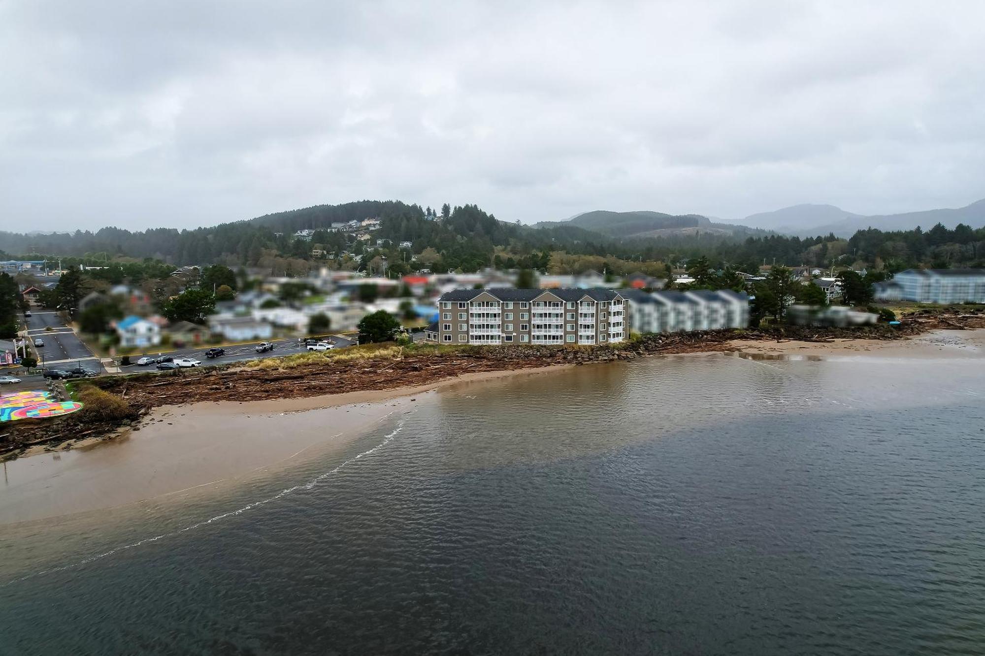 Siletz Bay Beachfront Hotel By Oyo Lincoln City Esterno foto